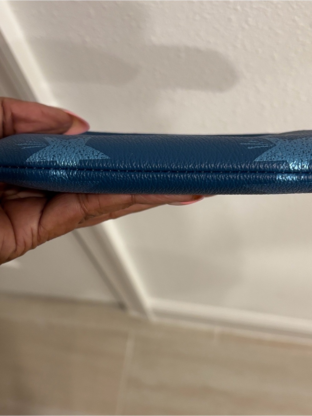 Coach Blue Star Canyon Corner Zip Wristlet Wallet. Limited Edition NWT - Picture 6 of 12